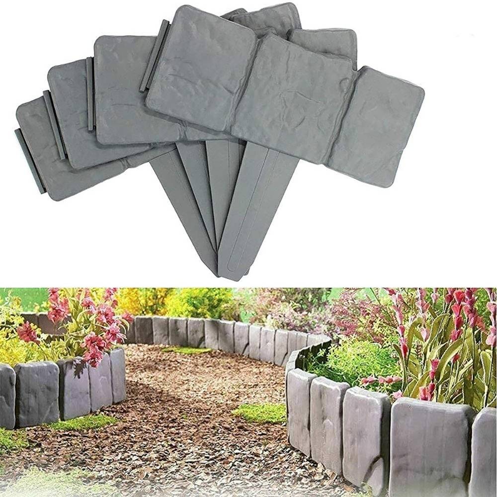 Plastic Stone Garden Edging: image 2