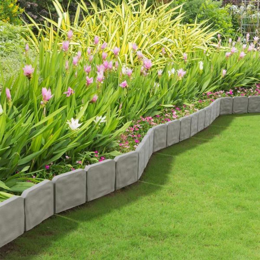 Plastic Stone Garden Edging