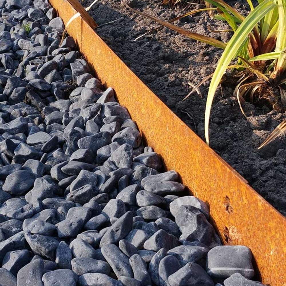 Weathered Steel Garden Edge: 150mm Face Height (per m): image 5