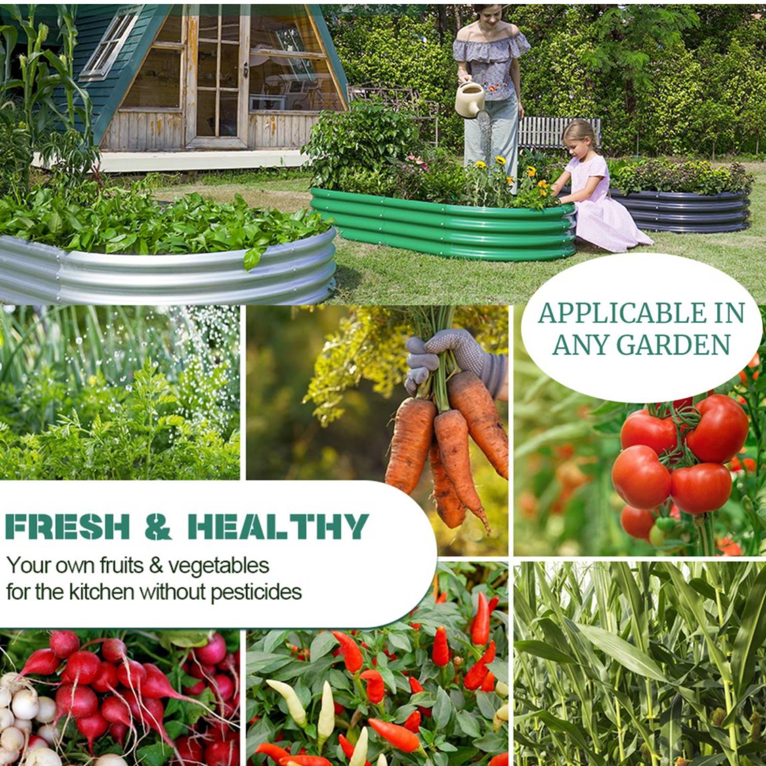 Metal Raised Garden Bed: image 4
