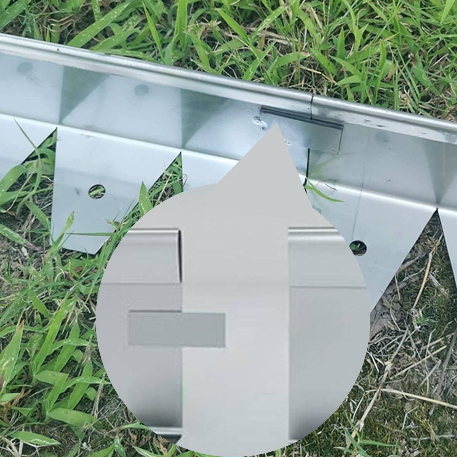 Stainless Steel Garden Edge: 100mm Face Height (per m): image 3