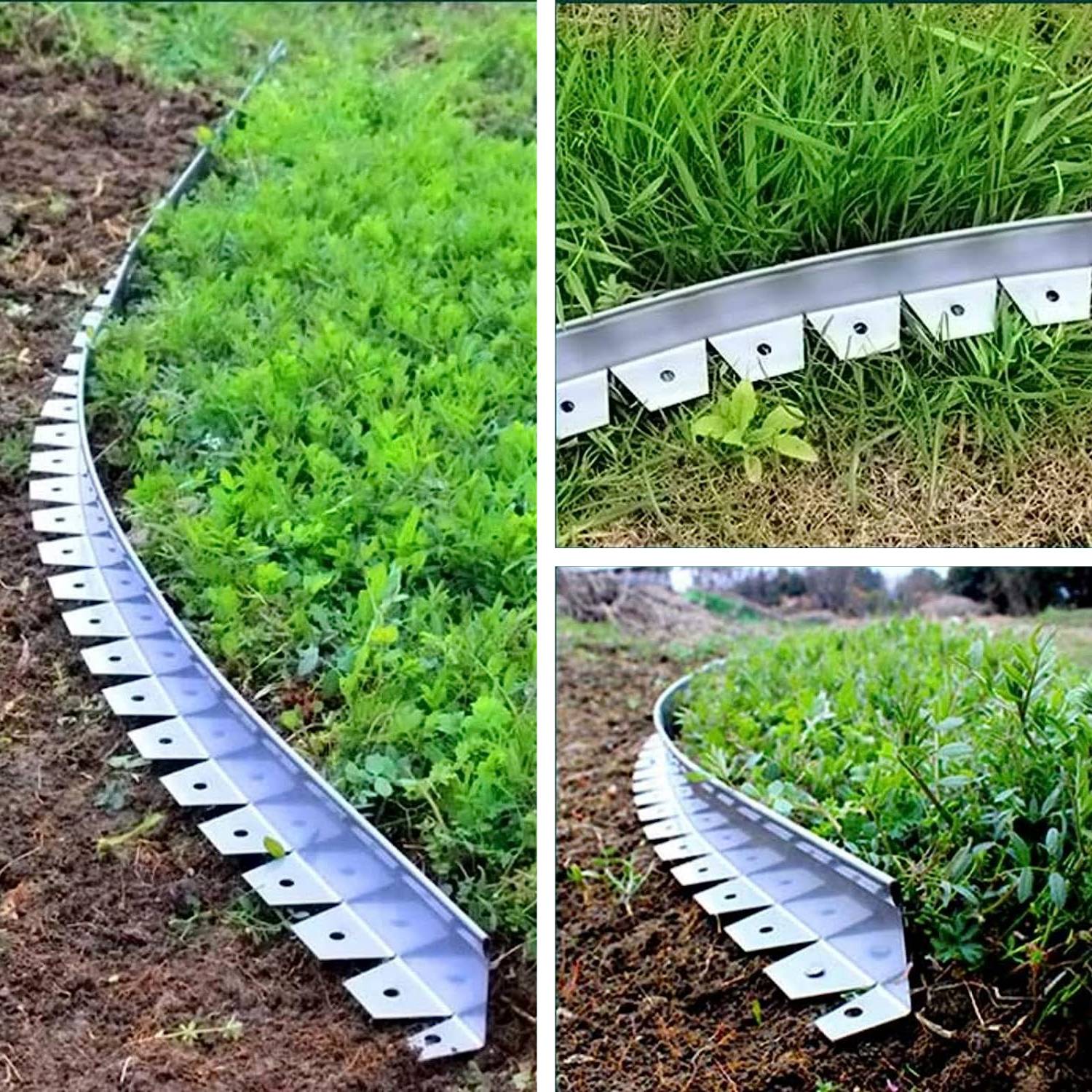 Stainless Steel Garden Edge: 100mm Face Height (per m): image 8