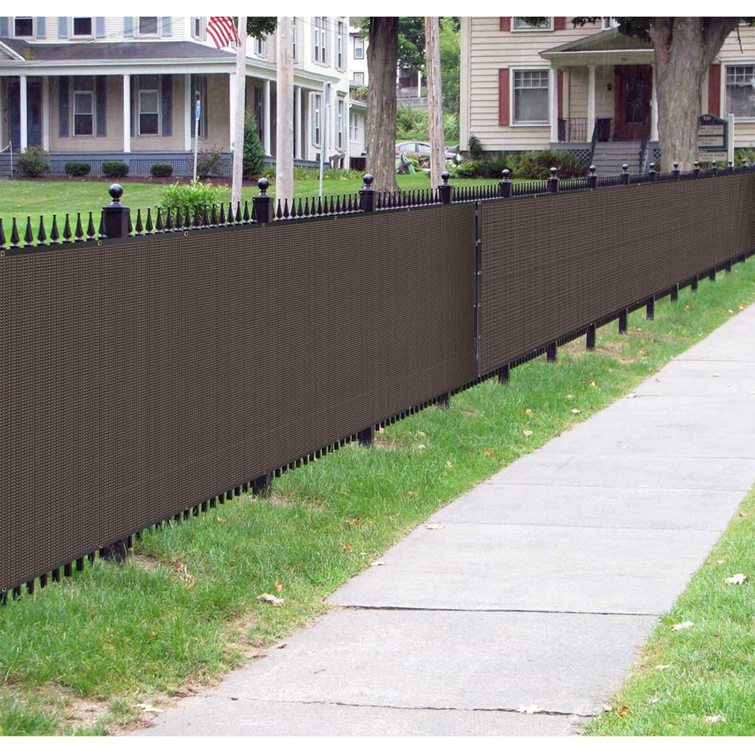 Fence Screen: Brown: image 4