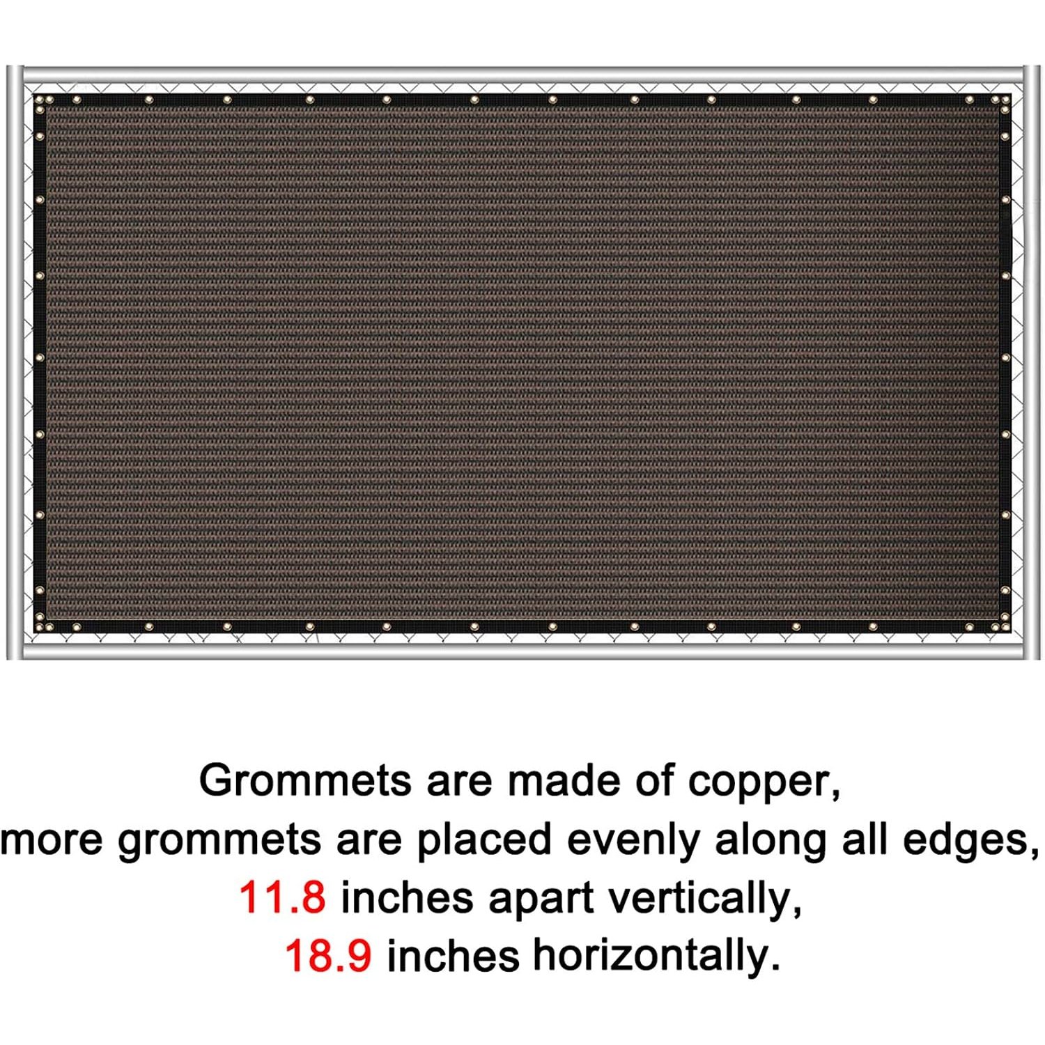 Fence Screen: Brown: image 5