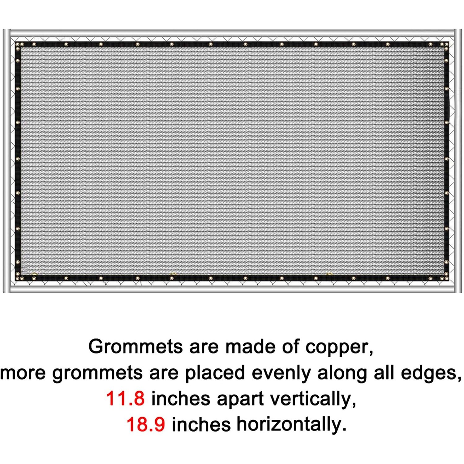 Fence Screen: Grey: image 5
